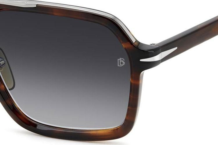 Sunglasses David Beckham DB7128/S 6C5/9O Rechteck Braun