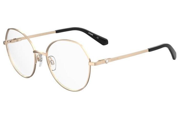 Glasses Love Moschino MOL634 000 Rund Gold