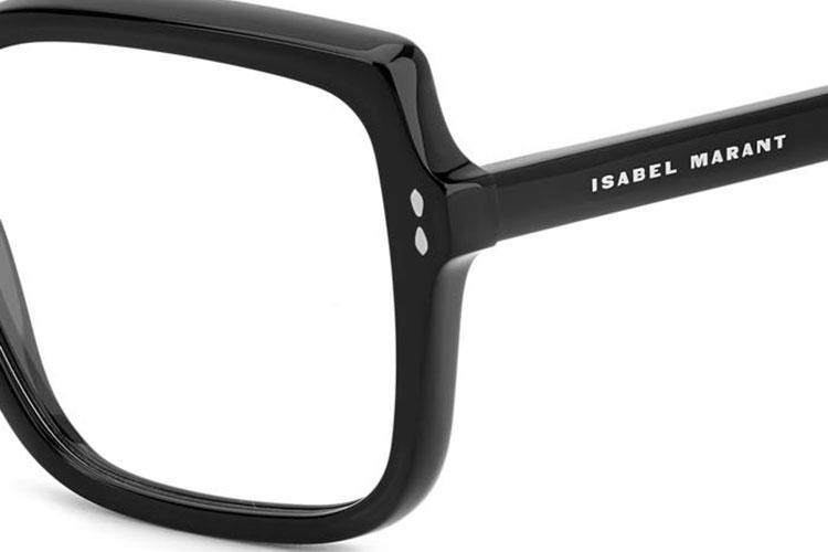 Glasses Isabel Marant IM0196 807 Rechteck Schwarz