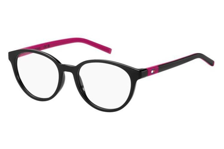 Glasses Tommy Hilfiger TH2124 807 Rund Schwarz