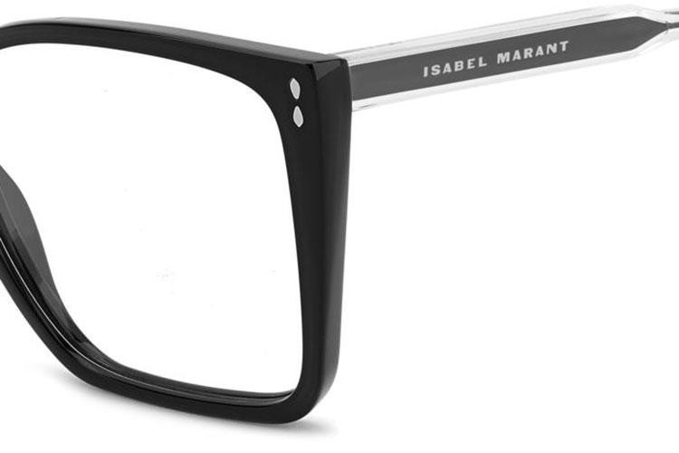 Glasses Isabel Marant IM0199 807 Rechteck Schwarz