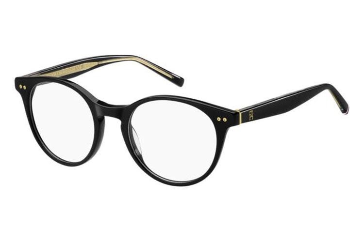 Glasses Tommy Hilfiger TH2161 807 Rund Schwarz