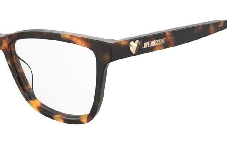 Glasses Love Moschino MOL632 H7P Rechteck Havanna