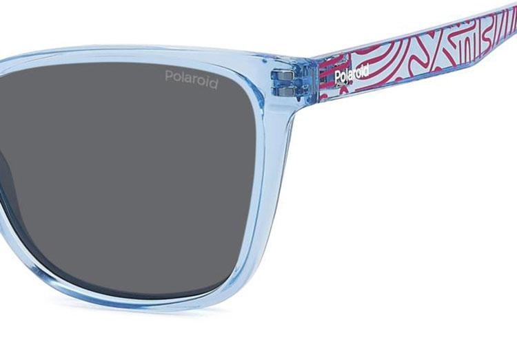 Sonnenbrille Polaroid Junior PLD8062/S MVU/M9 Polarized Cat Eye Blau