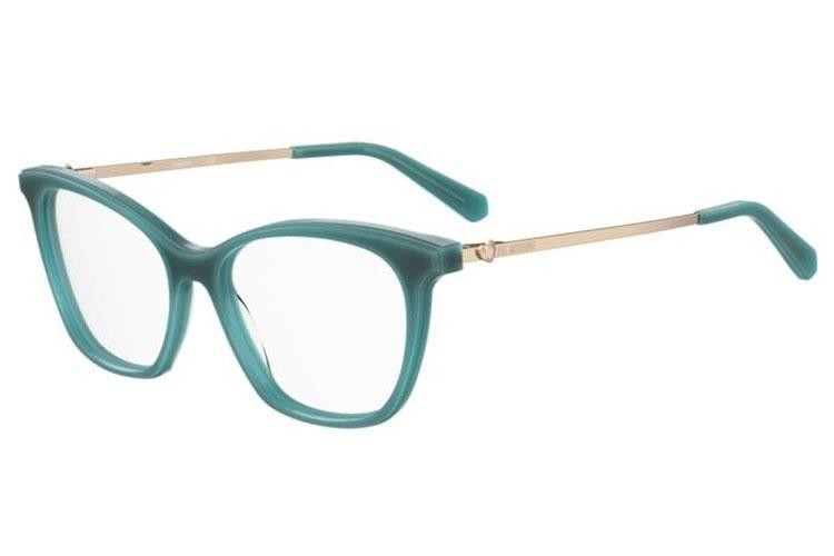 Glasses Love Moschino MOL579 ZI9 Cat Eye Grün