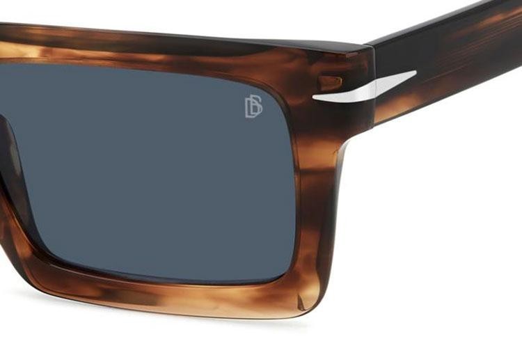 Sunglasses David Beckham DB7126/S EX4/KU Rechteck Braun