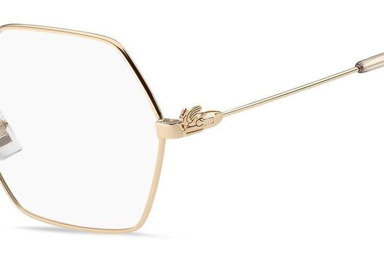 Glasses Etro ETRO0025 000 Rechteck Gold