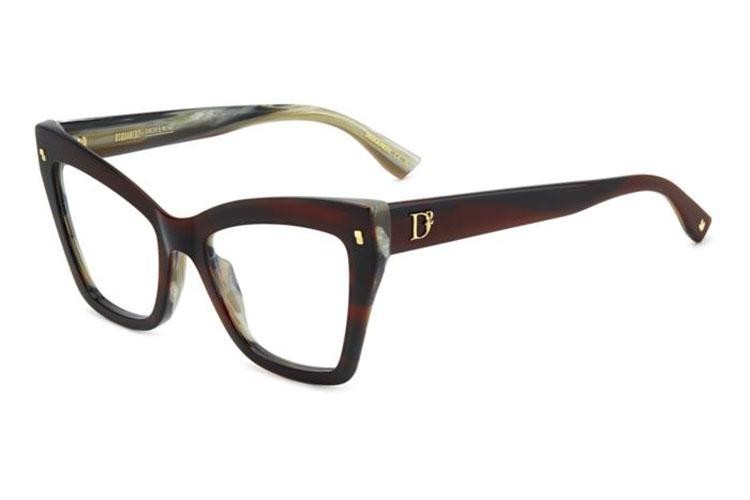 Brillen Dsquared2 D20152 K4G Cat Eye Rot