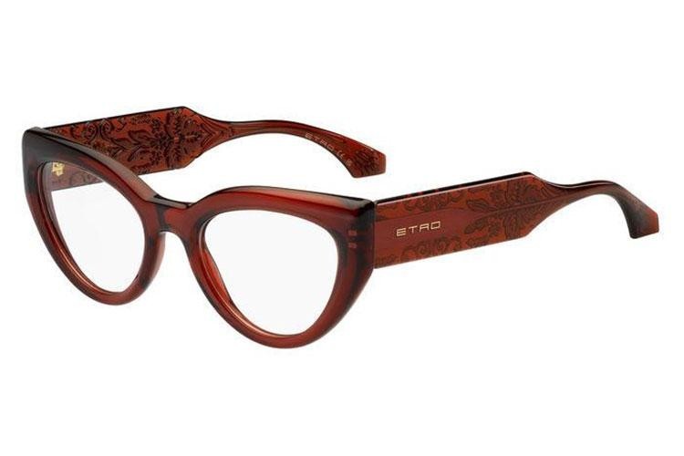 Brillen Etro ETRO0018 2LF Cat Eye Rot