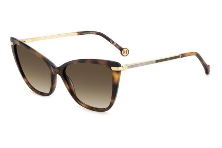 Sonnenbrille Carolina Herrera HER0262/S 086/HA Cat Eye Havanna