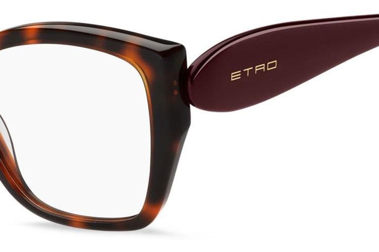 Glasses Etro ETRO0059 086 Rechteck Havanna