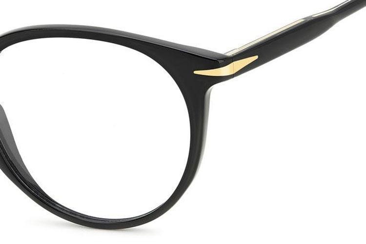 Glasses David Beckham DB1139 807 Rund Schwarz