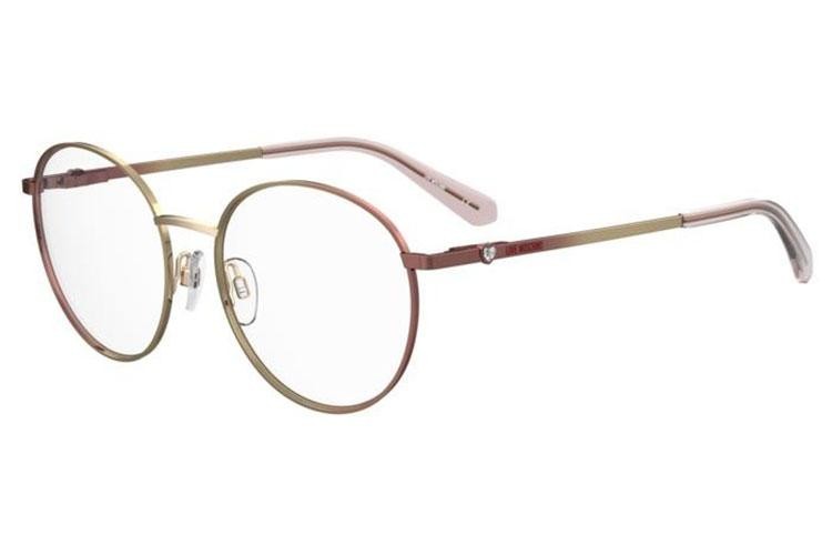 Glasses Love Moschino MOL633 S45 Rund Gold