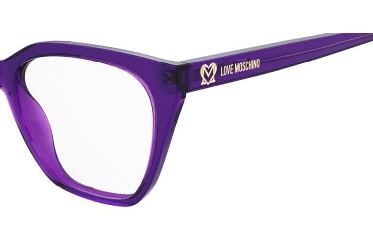 Glasses Love Moschino MOL627 B3V Quadratisch Lila