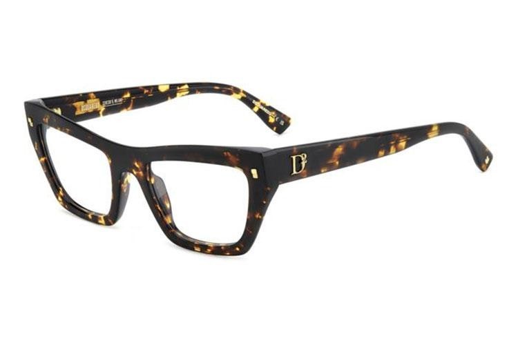 Glasses Dsquared2 D20153 086 Rechteck Havanna