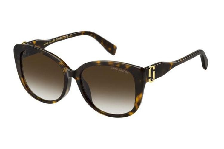 Sonnenbrille Marc Jacobs MARC791/F/S 086/HA Cat Eye Havanna