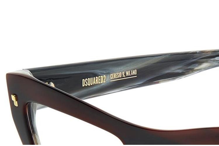 Glasses Dsquared2 D20153 K4G Rechteck Rot