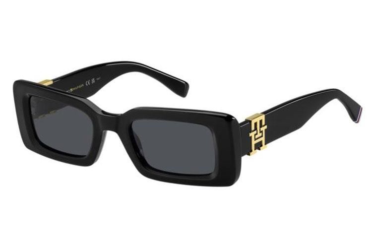 Sunglasses Tommy Hilfiger TH2125/S 807/IR Rechteck Schwarz