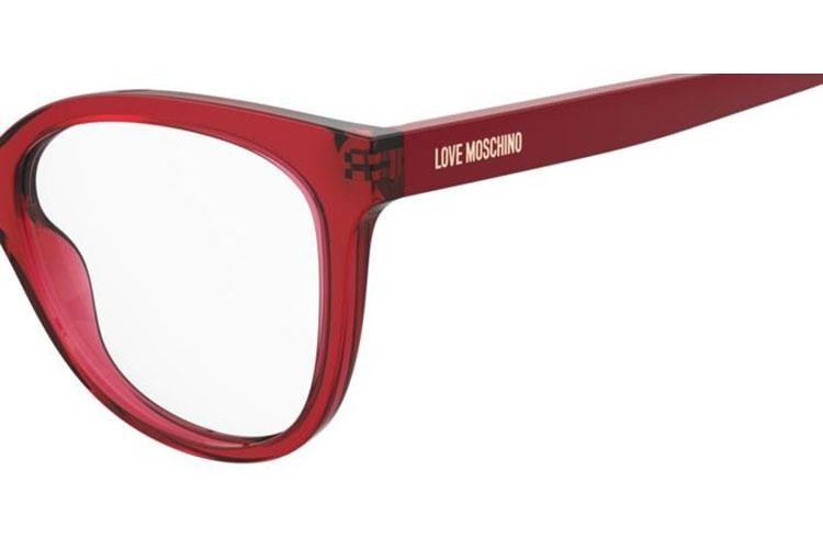 Glasses Love Moschino MOL635 C9A Cat Eye Rot