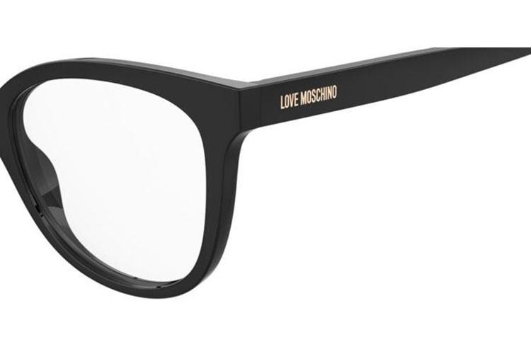 Glasses Love Moschino MOL635 807 Cat Eye Schwarz