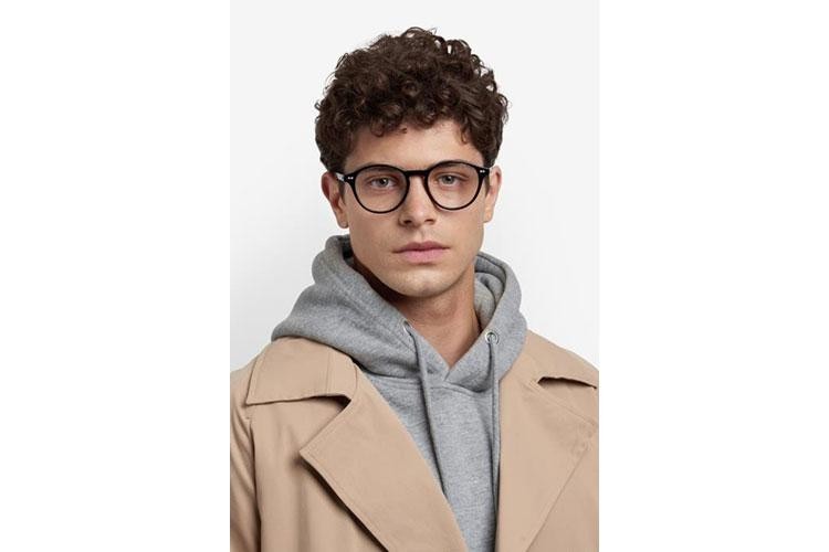 Glasses Tommy Hilfiger TH2129 807 Rund Schwarz