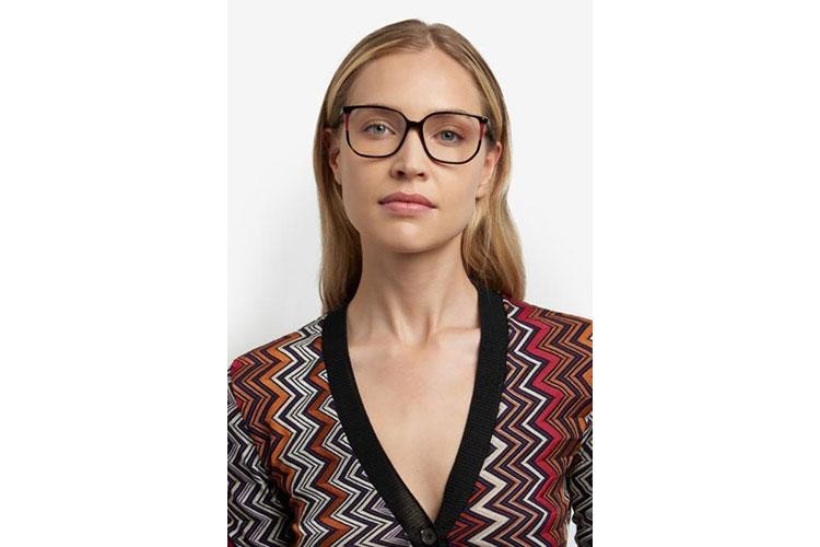 Glasses Missoni MIS0202 086 Rechteck Havanna