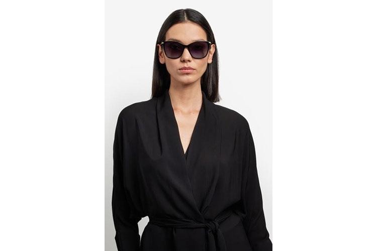 Sunglasses Carolina Herrera HER0268/S 807/9O Rechteck Schwarz