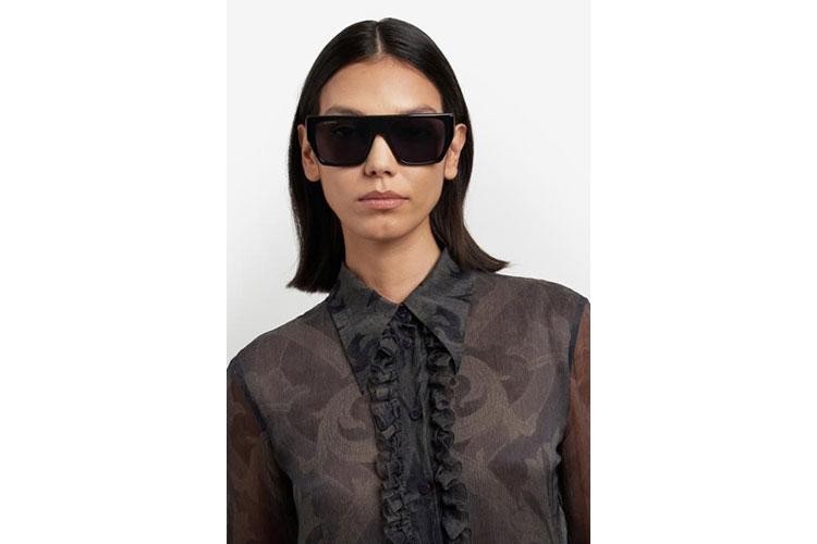 Sunglasses Etro ETRO0051/G/S 807/IR Flat Top Schwarz