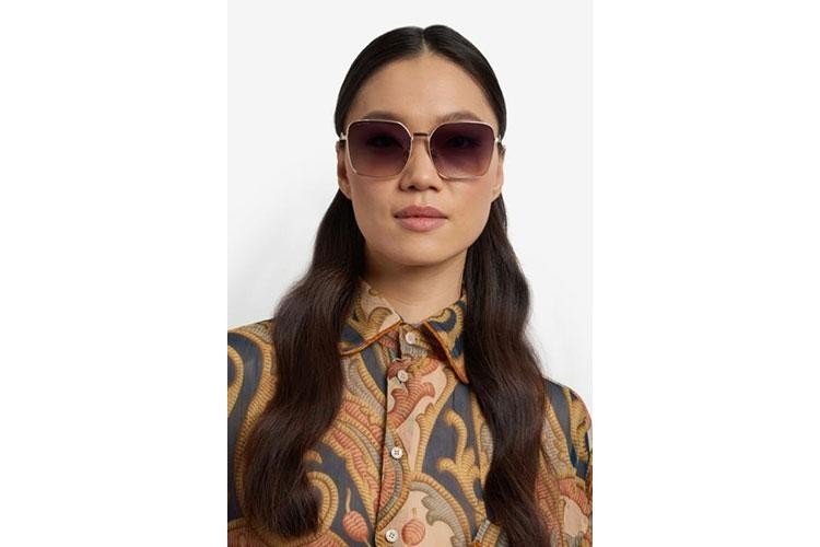 Sonnenbrille Etro ETRO0061/F/S J5G/9O Quadratisch Gold