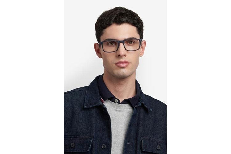 Glasses Tommy Hilfiger TH2148 8RU Rechteck Blau