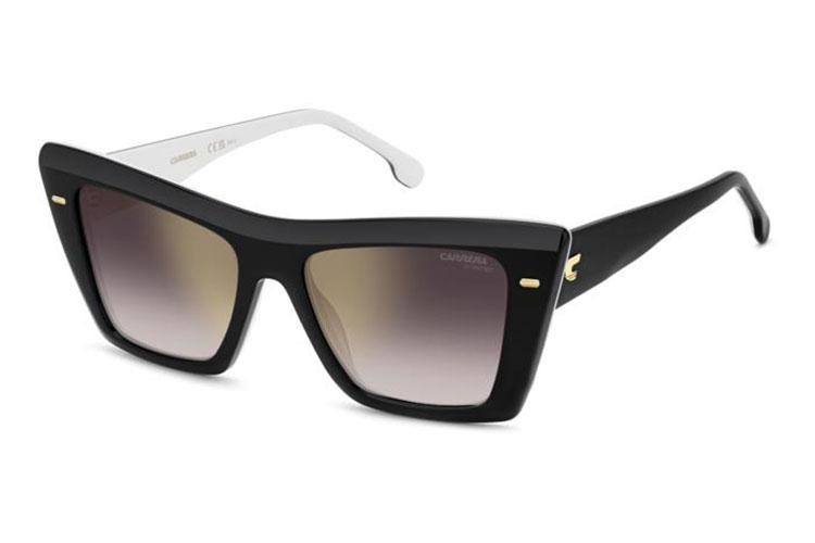 Sonnenbrille Carrera CARRERA3046/S 80S/YK Rechteck Schwarz