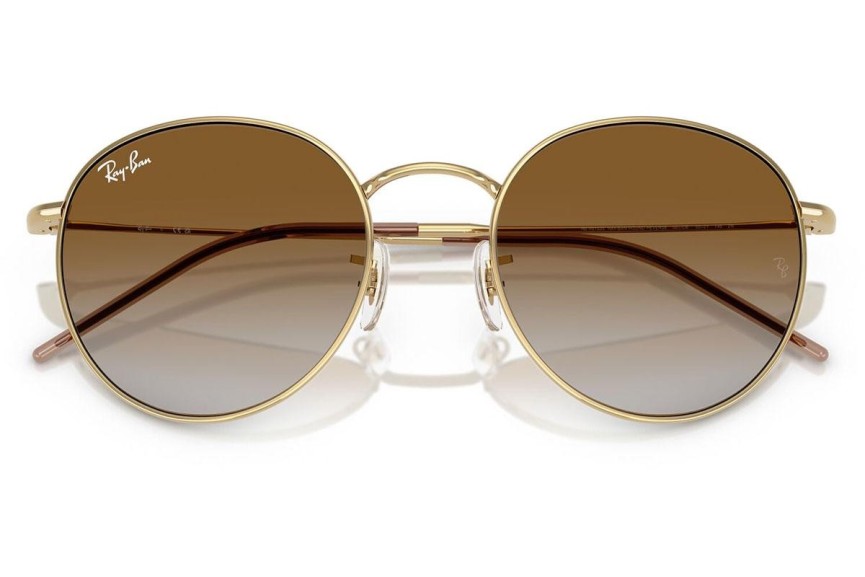 Sunglasses Ray-Ban RBR0103S 001/CB Rund Gold