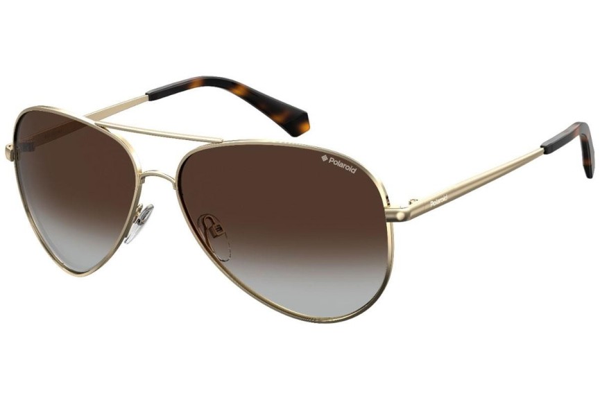 Sunglasses Polaroid PLD6012/N/NEW J5G/LA Polarized Pilot Gold