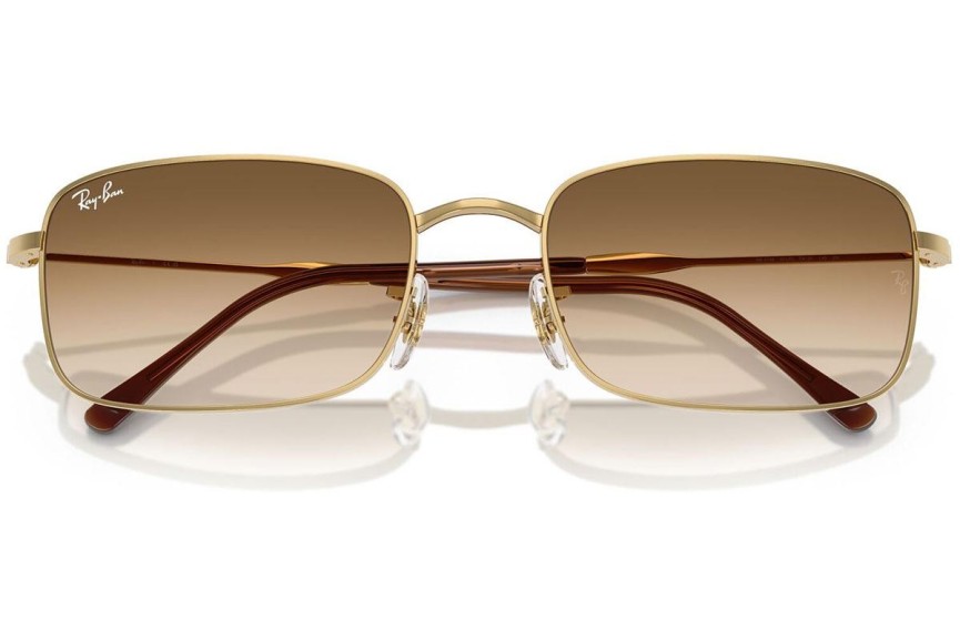 Sonnenbrille Ray-Ban RB3746 001/51 Rechteck Gold