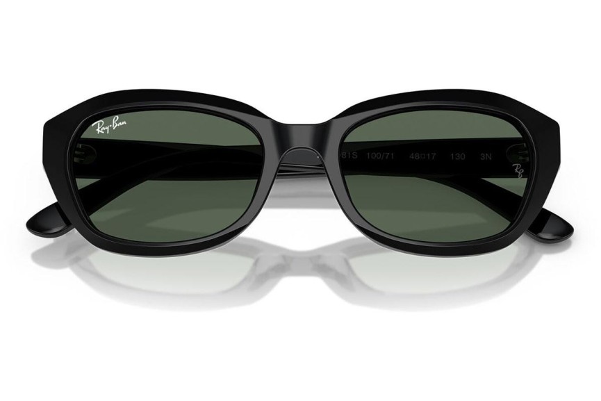 Sunglasses Ray-Ban Junior RJ9081S 100/71 Rechteck Schwarz