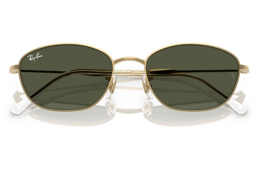 Sonnenbrille Ray-Ban RB3749 001/31 Rechteck Gold