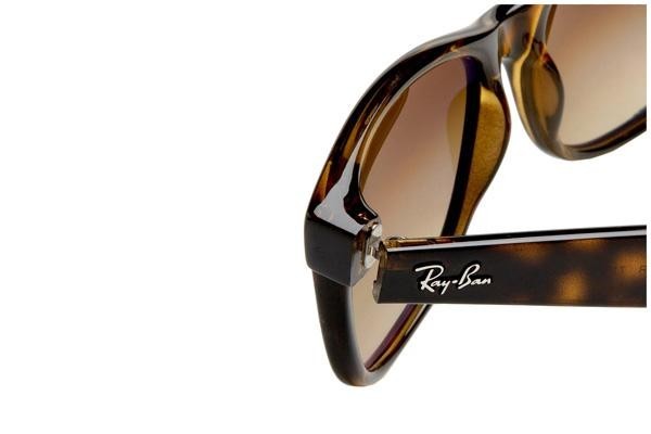 Sonnenbrille Ray-Ban New Wayfarer Classic RB2132 710 Quadratisch Havanna