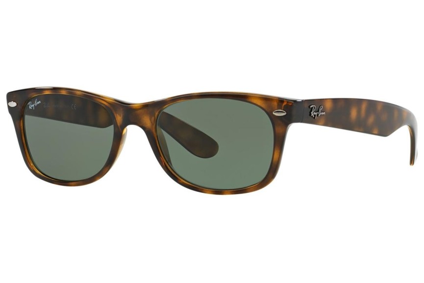 Sonnenbrille Ray-Ban New Wayfarer Classic RB2132 902L Quadratisch Havanna