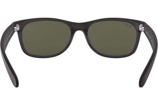 Sonnenbrille Ray-Ban New Wayfarer Classic RB2132 622/58 Polarized Quadratisch Schwarz