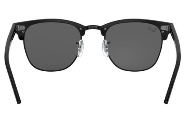 Sonnenbrille Ray-Ban Clubmaster RB3016 1305B1 Browline Schwarz