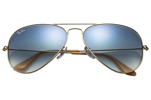 Sonnenbrille Ray-Ban Aviator Gradient RB3025 001/3F Pilot Gold