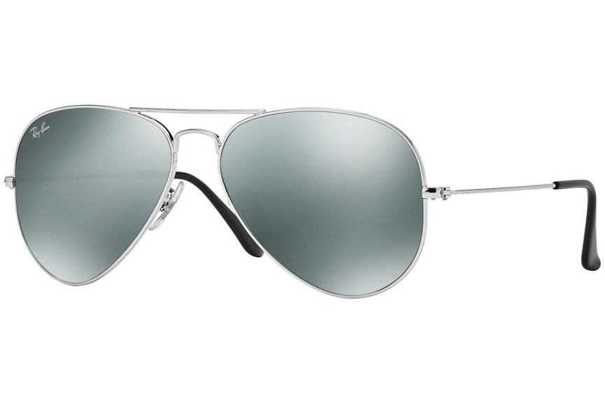 Sunglasses Ray-Ban Aviator Mirror RB3025 W3277 Pilot Silber