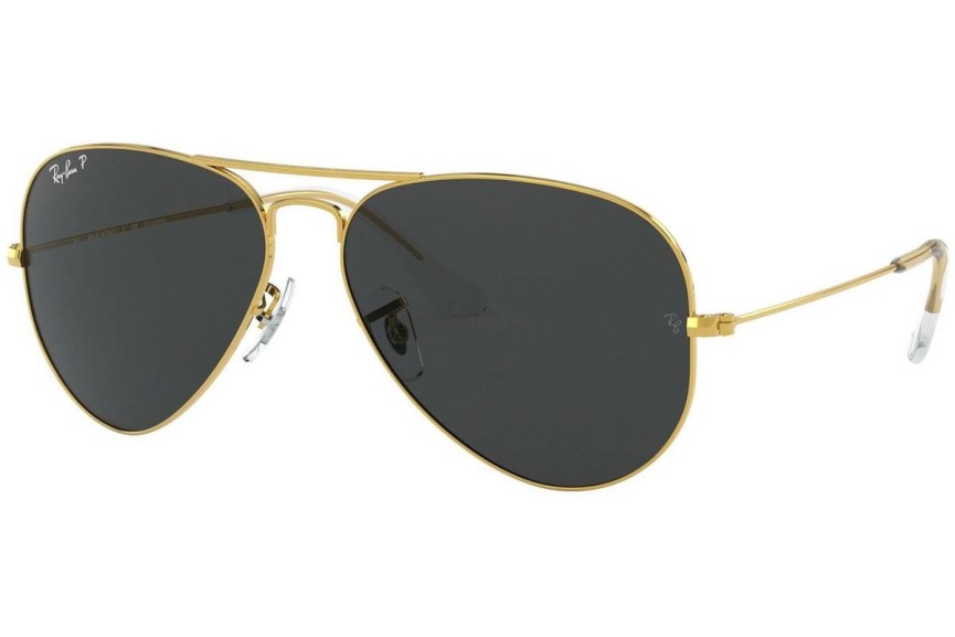 Sonnenbrille Ray-Ban Aviator RB3025 919648 Polarized Pilot Gold