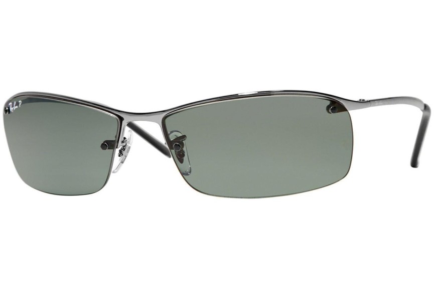 Sunglasses Ray-Ban RB3183 004/9A Polarized Rechteck Silber