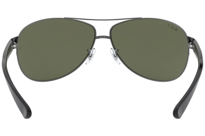 Sonnenbrille Ray-Ban RB3386 004/9A Polarized Pilot Silber