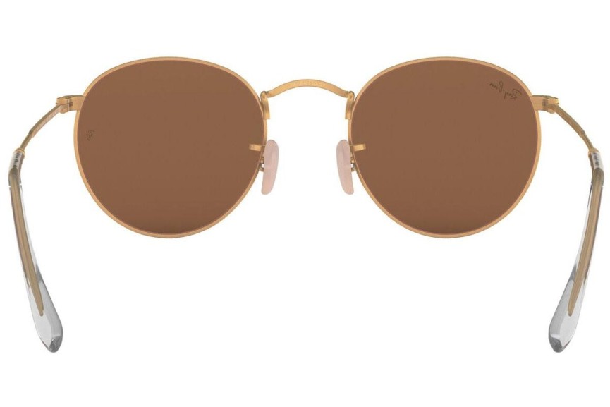 Sunglasses Ray-Ban Round Metal Flash Lenses RB3447 112/Z2 Rund Gold