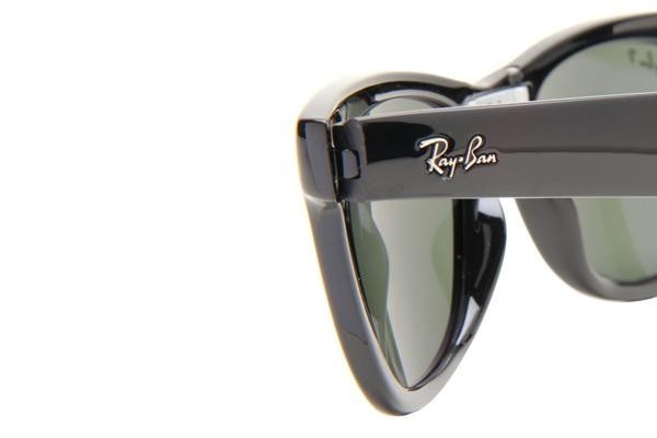 Sonnenbrille Ray-Ban Folding Wayfarer Classic RB4105 601 Quadratisch Schwarz