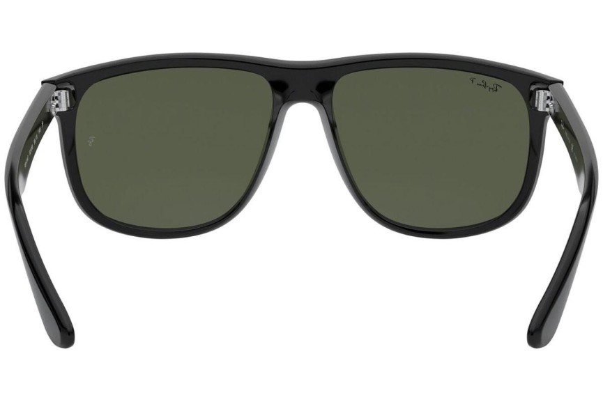 Sunglasses Ray-Ban Boyfriend RB4147 601/58 Polarized Quadratisch Schwarz