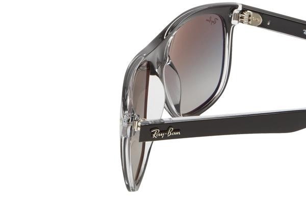 Sonnenbrille Ray-Ban Boyfriend RB4147 603971 Quadratisch Schwarz