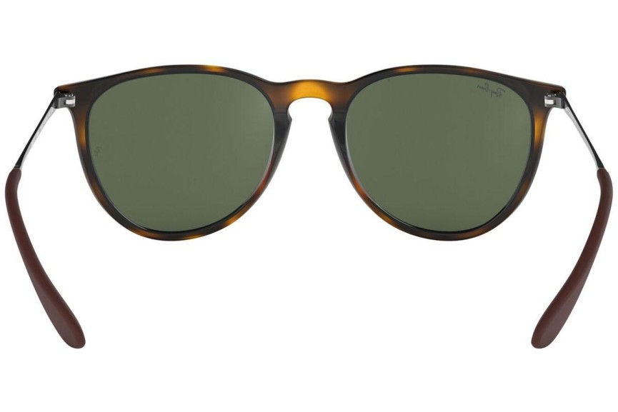 Sonnenbrille Ray-Ban Erika Classic Havana Collection RB4171 710/71 Rund Havanna